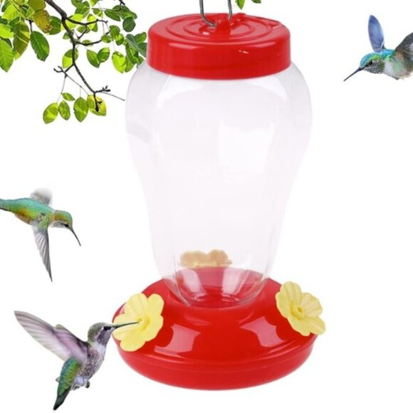 HUMMING BIRD FEEDER HANGING PLASTIC - Picture 1 of 5